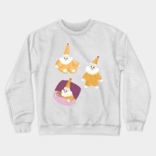 small but knowing clowns Crewneck Sweatshirt